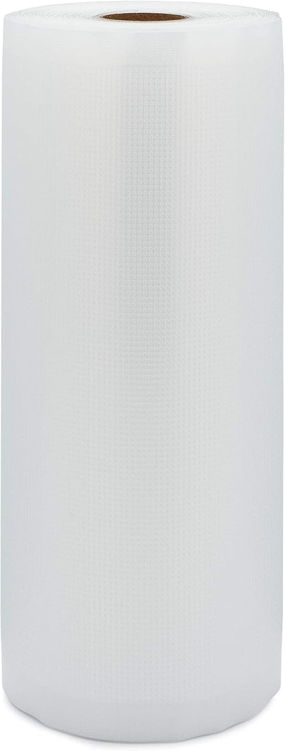 Vac Fresh Food Vacuum Sealer Rolls (8" x 50', 1 Roll), 3.5mil VF850 Embossed Food Storage Bags