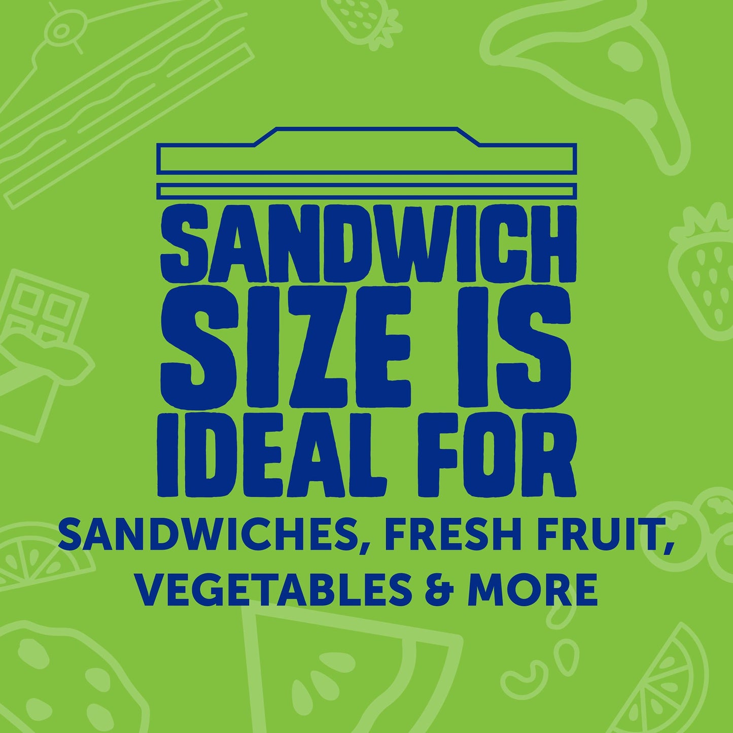 Ziploc Storage Bags Variety Pack, 190ct Total, 42ct Storage Gallon and 48ct Storage Quart, 50ct Sandwich and 50ct Snack