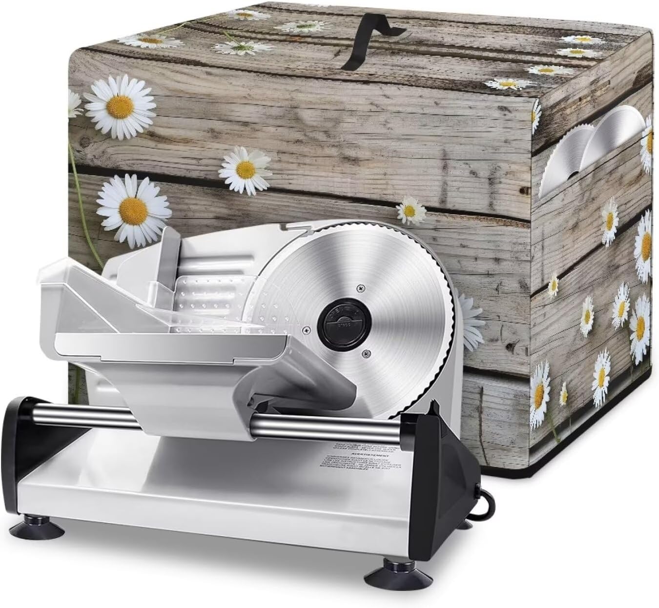 Food Deli Slicer Machine Cover, Washable Dust-Proof Protective Bag for Home Kitchen Use, 16" L x 13" W x 13" H