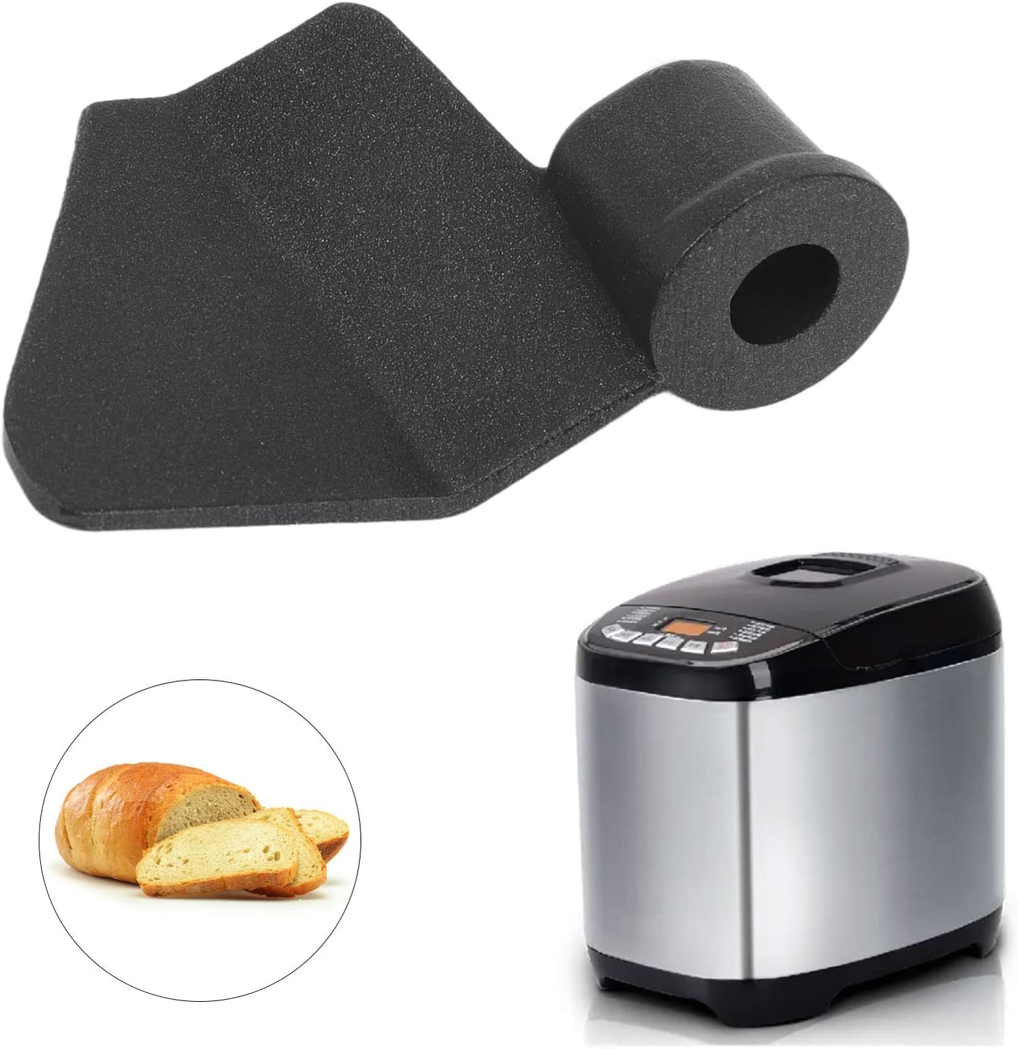 Non Stick Breadmaker Paddle, Replacement Mixing Paddle for Breadmaker, Stainless Steel Accessory for Home Kitchen