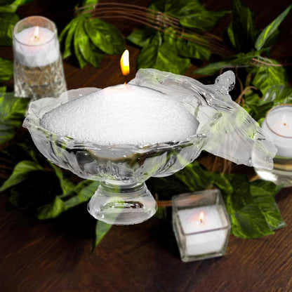 yutrenn Glass Candy Dish with Lid 4oz, Clear Decorative Crystal Bowl with Thick Base – Small Dessert Bowl for Ice Cream, Jewelry, Candies, Nuts, Candle Holder, Party and Table Decor
