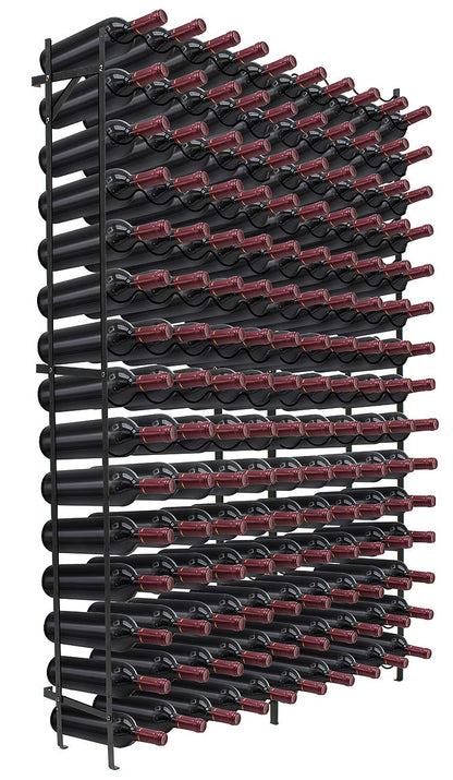 Sorbus Wine Rack Freestanding Floor - Wine Bottle Holder Holds 150 Bottles of Wine - 150 Bottle Capacity Wine Storage for Any Bar, Wine Cellar, Kitchen, Dining Room