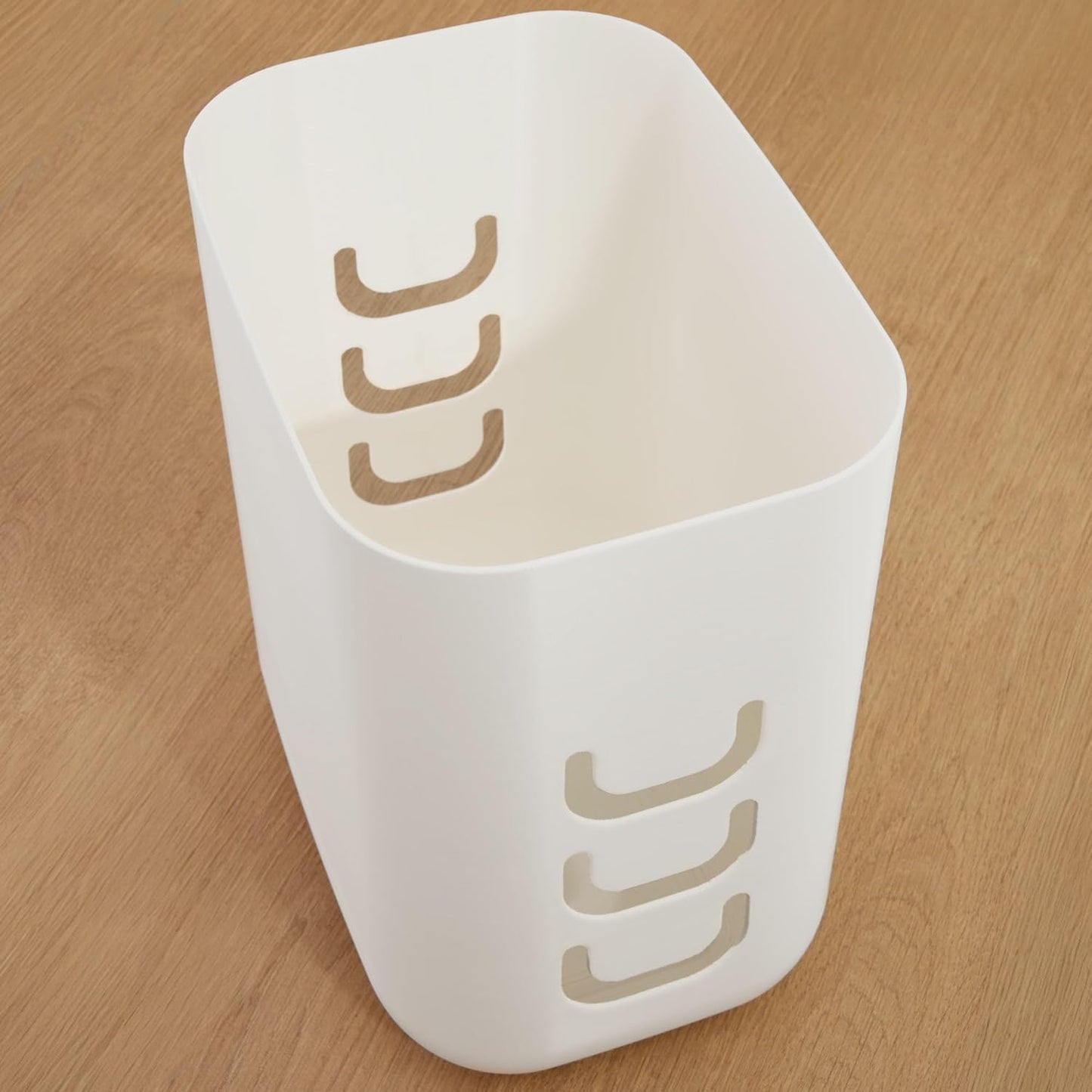 2pk, 2.5 STORi Luup Bathroom Wastebasket Secure Grocery Bags, Plastic Garbage Container for Vanity, Laundry Room
