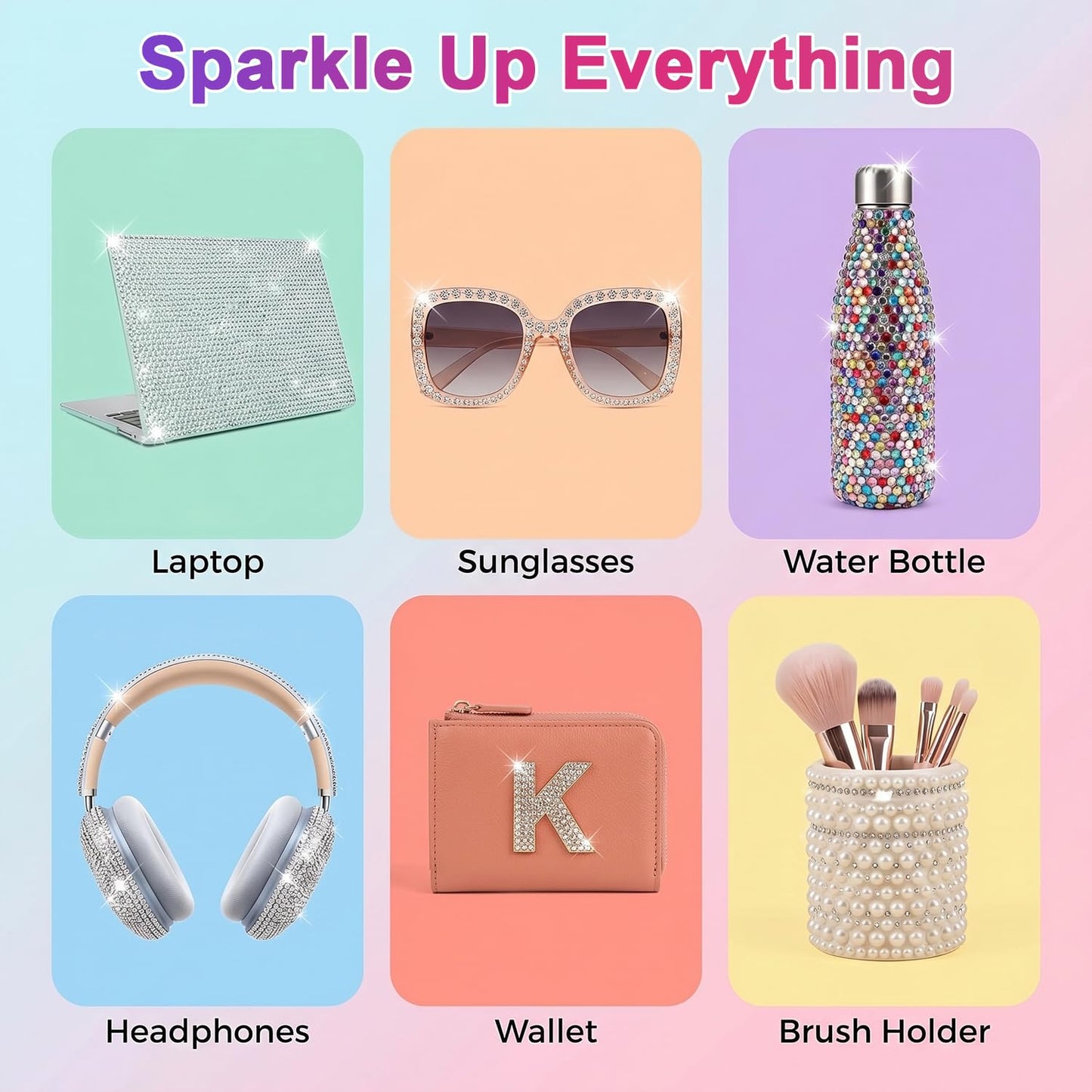 40 Colors Resin Jelly Rhinestones for Bedazzling, 32000Pcs 3mm Flatback Gems with 3Pcs 10ml B7000 Jewelry Glue & Tools, All-in-One Bedazzling Kit for Crafting Book Shoes Clothing Nail Diamond Art