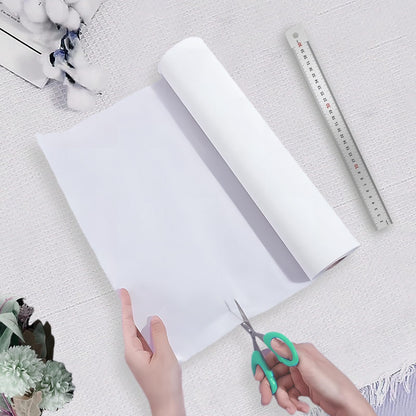 GARBODIY 10 Ft x 12.4 Inch Hot Fix Transfer Tape, Rhinestones Transfer Film Paper Roll - 0.3mm Thick, Ideal for DIY Rhinestone Pattern Positioning on Clothes, Fabric & Craft Decorations