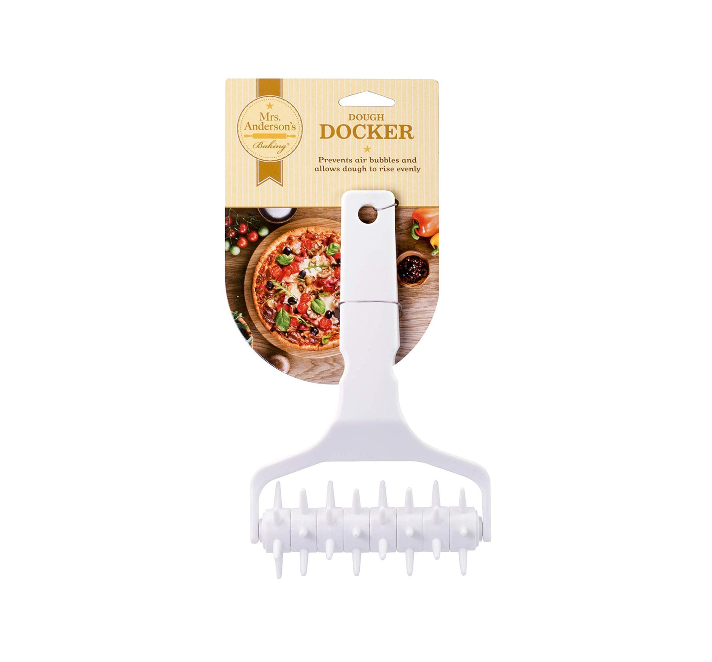 Mrs. Anderson’s Baking Dough Docker, For Consistent Pizza Crust