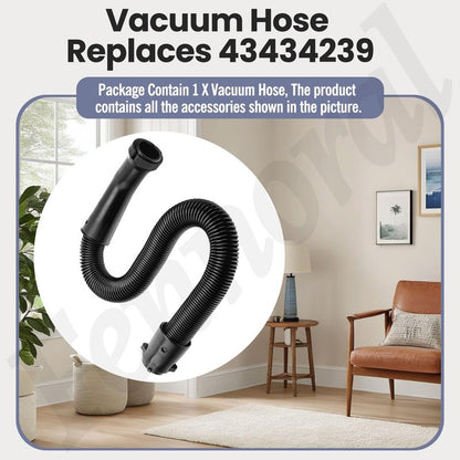 43434239 Vacuum Hose Compatible with Hoover PortaPower Dialamatic Vacuum for C2094 CH30000 Commercial Shoulder Vac Models