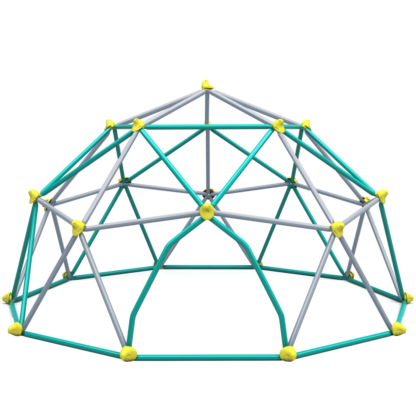 Virubi 13 FT Climbing Dome for Kids 3 +, Geometric Dome Climber Play Center - Supports 1000LBS Outdoor Playset, Easy Assembly and Move