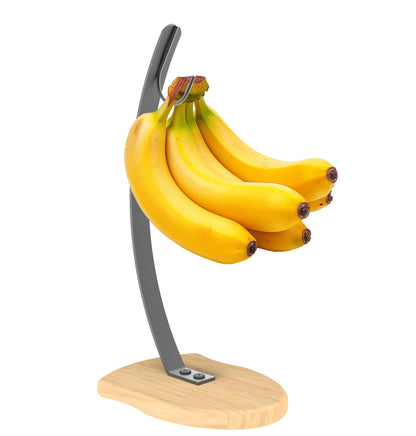 KR. LIF Banana Holder Stand - Stylish Banana Tree Hanger, Space-Saving Banana Rack Stand Hook for Fresh, Ripe Bananas
