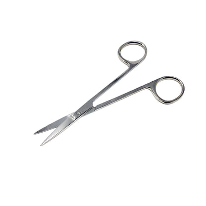 Cynamed Iris Micro Dissecting Precision Lab Scissors, Fine Point Straight - Perfect for Doctors, Nurses, EMS, Students, Education & Training and More (Pack of 10)