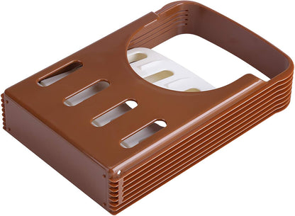 Kitchen Toast Slicer, Folding Bread Cutter Sandwich Maker with 4 Thickness for Homemade Bread