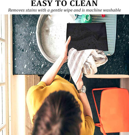 Air Fry Countertop Oven Waterproof Heat-Resistant Dust-Proof Cover Case for Ninja SP101/SP351/SP201, Black