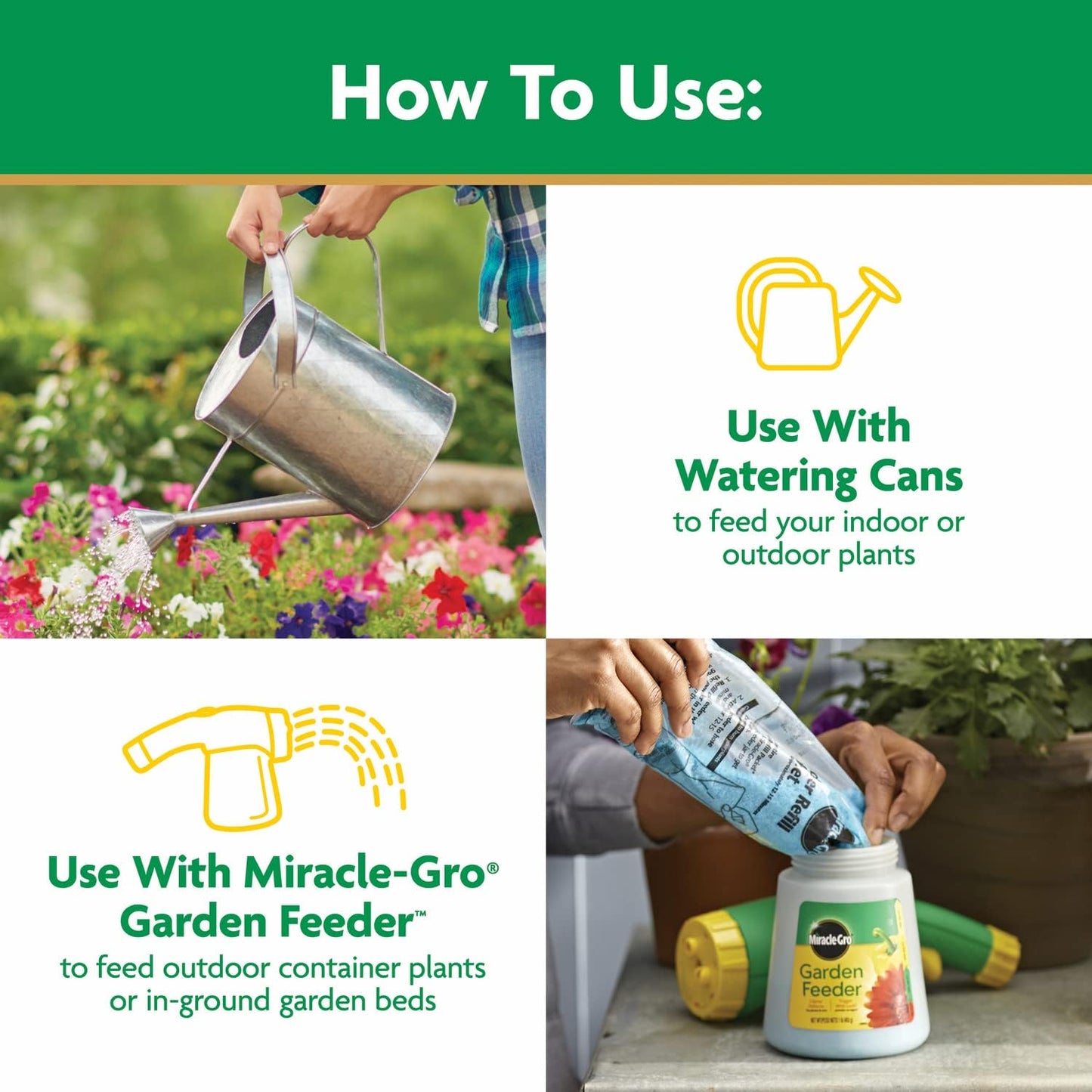 Miracle-Gro Water Soluble All-Purpose Plant Food - Fertilizer for Indoor & Outdoor Plants | 5 lbs