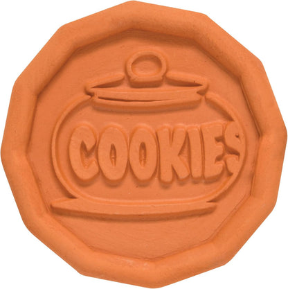 Mrs. Anderson’s Baking Brown Sugar Saver, Natural Terracotta Cookie Design, Keeps Brown Sugar Softer