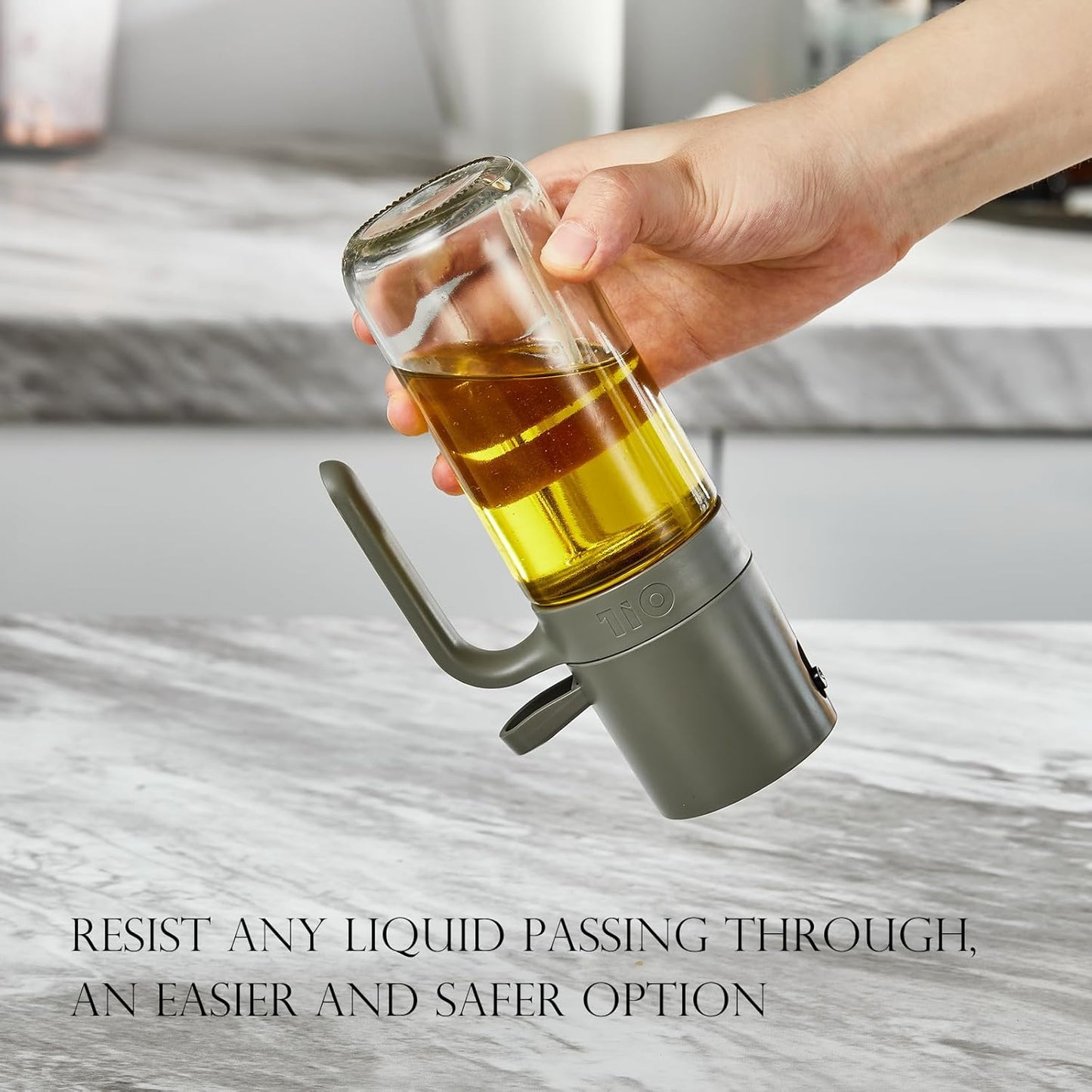 250ml/8.3oz KITEXPERT Olive Oil Sprayer for Cooking - Versatile Olive Oil Spray Bottle for Cooking - Oil Spritzer