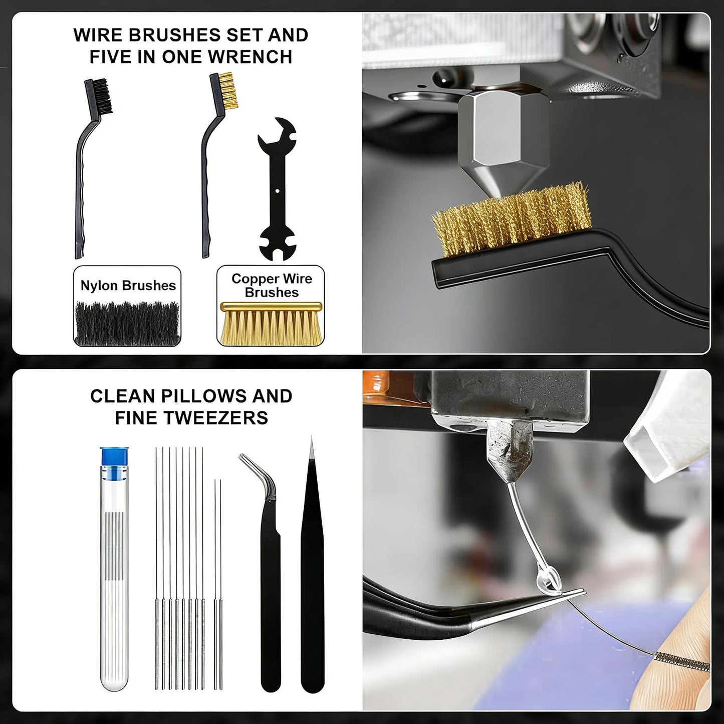 43Pcs 3D Printer Tools Kit, Complete 3D Printing Accessories & Maintenance Set for All FDM and SLA Printers | Includes Nozzle Cleaning Kit, Scrapers, Brushes, Wire Cutters, Engraving Knife, Files