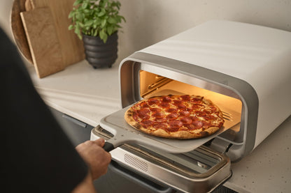 Ooni 12” Compact Pizza Peel - Aluminum Metal Pizza Peel 12 Inch, Lightweight Pizza Turning Peel with Handle, Pizza Oven Accessories