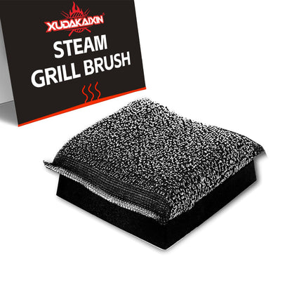 XUDAKAIXIN BBQ Replaceable Scraper Cleaning Head, Durable for Cast Iron or Stainless-Steel Grates, Barbecue Cleaner.