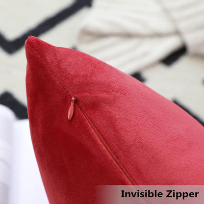 12x20 12 20 Inch (30x50cm), Home Brilliant Pillow Cover Accent Velvet Throw Pillows Rectangle Pillow Cover for Lumbar