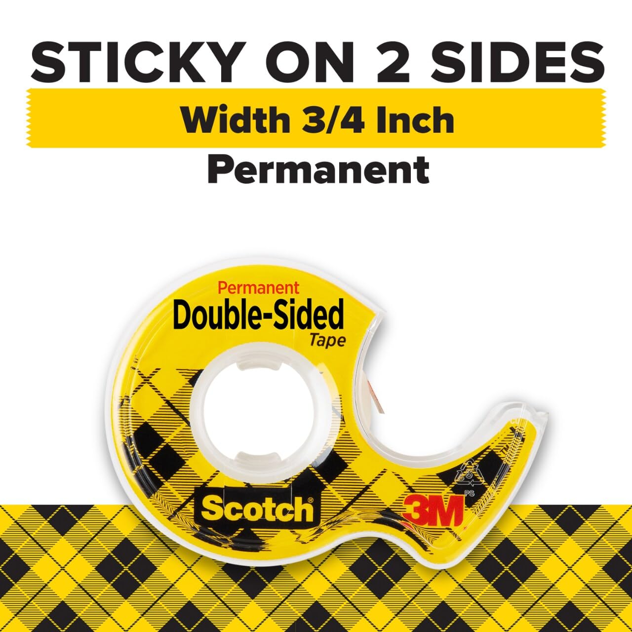3m - Scotch Permanent Doublesided Tape 6 Rolls (237)