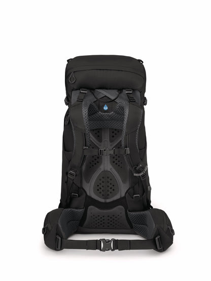 Osprey Kestrel 38L Men's Backpacking Backpack, Black, S/M
