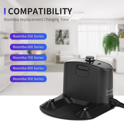 Roomba Charger Dock, Roomba Charging Base, Replacement Roomba Docking Station for Roomba e5 e6 i1 i3 i4 i6 i8 500 600 700 800 900 Series -Charger ADF-N1 17170 17064, 4452369 by SPRYAR