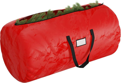Christmas Tree Storage Bag, Polypropylene Tote with Zipper for Holiday Decorations, 12-Ft Artificial Trees by Elf Stor