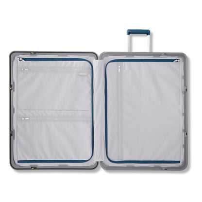 Framelock Max 29" Large Checked Hardshell Zipperless Luggage - Highly Secure Integrated Eazylock™ Mechanism - RightHeight™ Adjustable Handle - 360° Spinner Wheels - Airline Approved - Emerald Teal