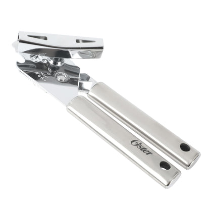 Oster Baldwyn Multifunction Can Opener and Bottle Opener with Stainless Steel Handle – Durable Kitchen Tool for Easy Opening