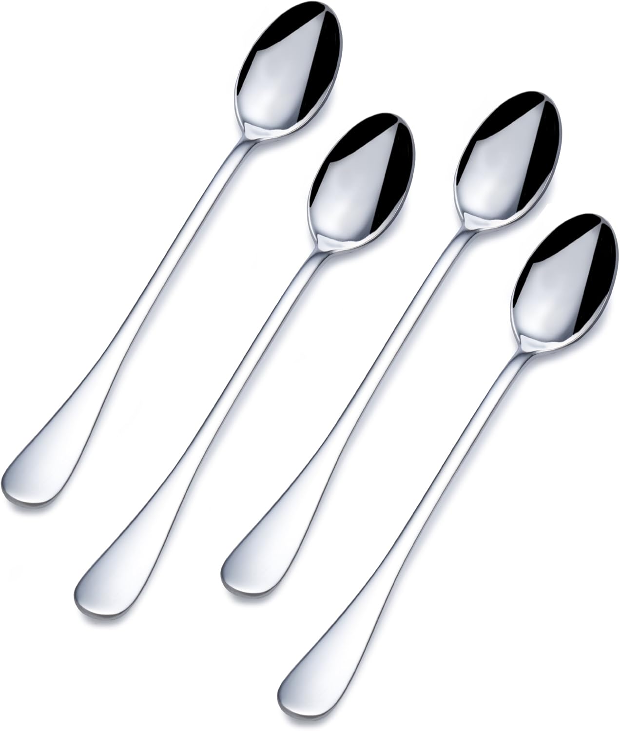 Towle Living Basic Ice Beverage Spoon - Set of 4, Stainless Steel