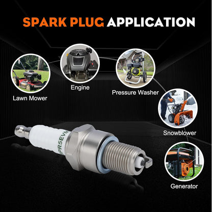 BPR5ES Spark Plug - High-Performance Replacement for NGK 7734 | Compatible with Honda 98079-55846 & 98079-55876 - 2 Pack