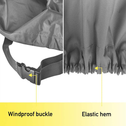 STARTWO Air Conditioner Cover, Heavy Duty Waterproof for Outdoor, Elastic Bottom for Secure Fit, Gray W38inD38inH40in