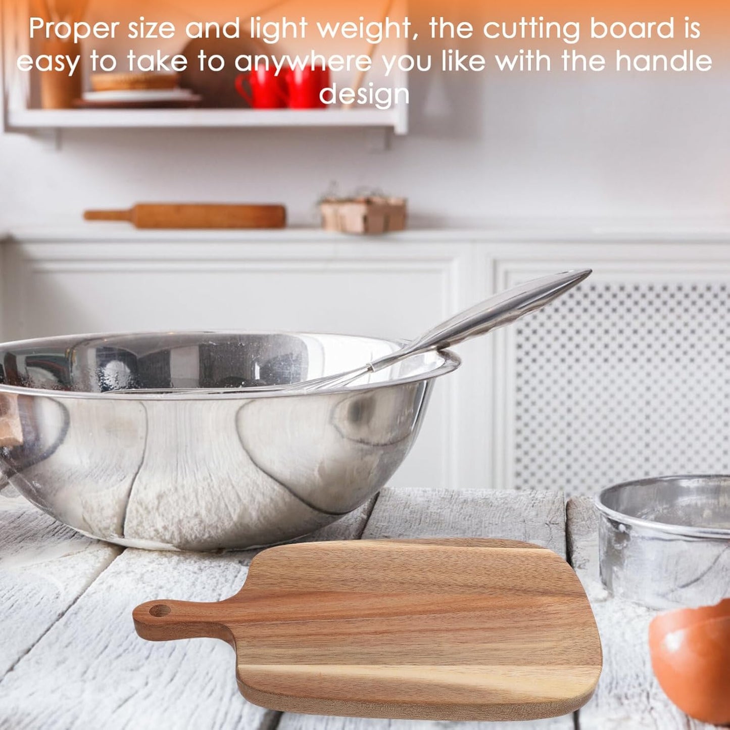 Food Cutting Board, Vegetable and Fruit Chopping Board for Kitchen Use