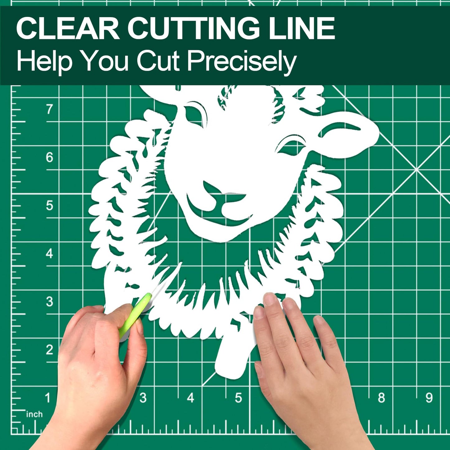 Self Healing Cutting Mat 3 Packs, 12×18 Inch Fabric Cutting Mats for Crafts, Double Sided Sewing Boards for Quilting Hobby Scrapbooking 5 Layers