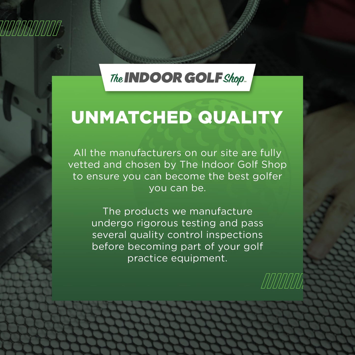 The Indoor Golf Shop - Golf Net 10' x 8' with Impact Screen Knotless Golf Hitting Net with Simulator Screen for Indoor and Outdoor Practice - Arrives Ready to Assemble and Use