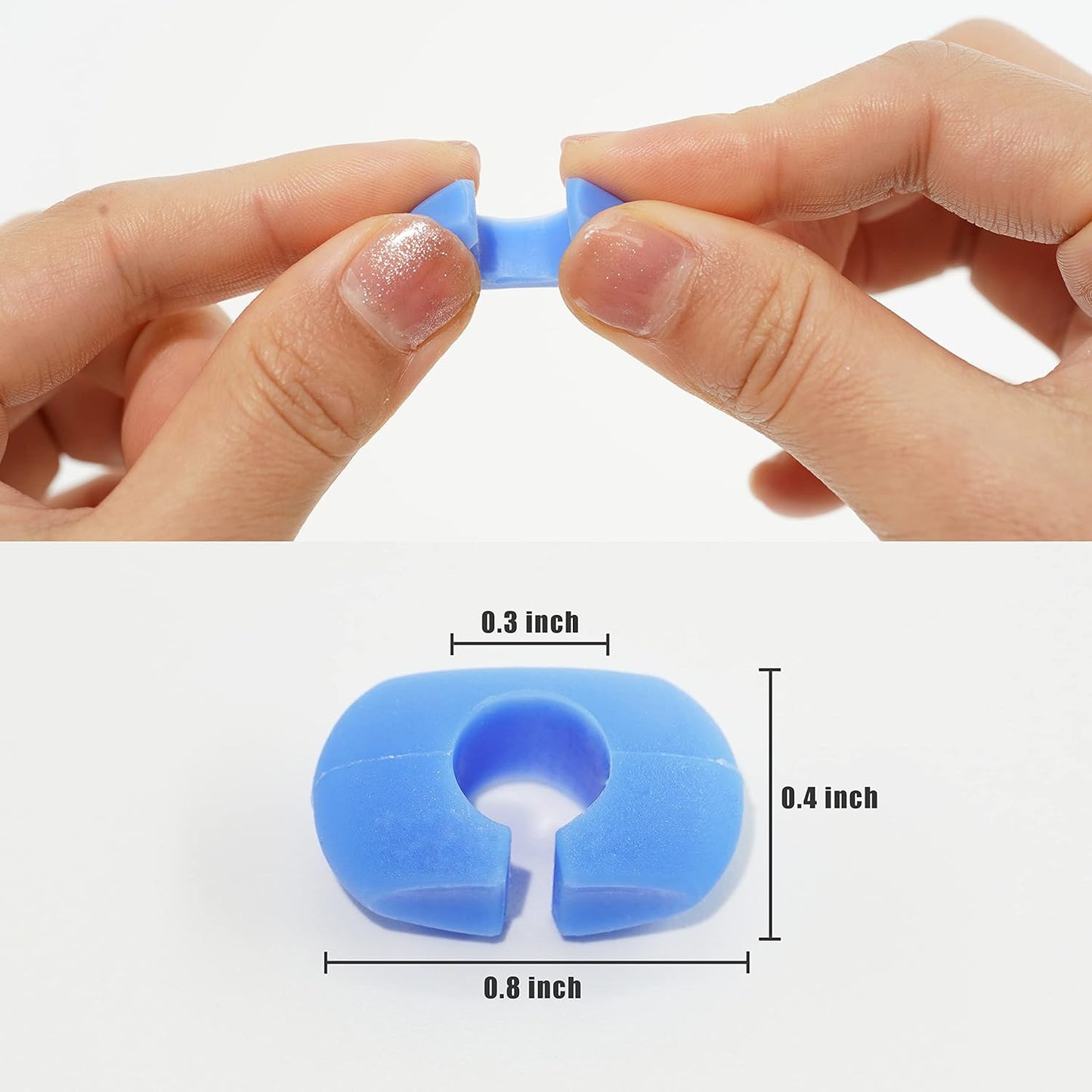Lasiyanor 48Pcs Wine Glass Markers, Silicone Charms for Bar Party Martinis Cocktail Champagne Glasses