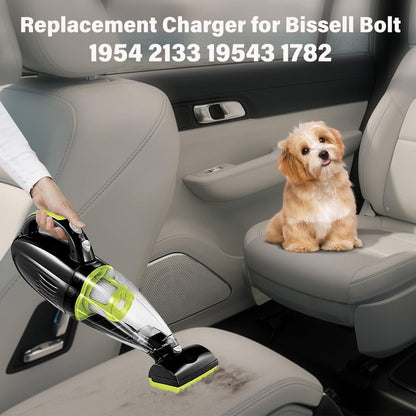18V Vacuum Charger for Bissell 1782 Pet Hair Eraser Cordless Hand Vacuum 17823 19543, Power Cord AC Adapter for Bissell Bolt 1954 Lithium Pet Lightweight 2-in-1 Upright Vacuum 2133 1608660 1610368