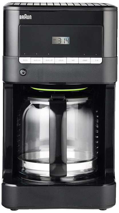 Braun Brew Sense 12-Cup Drip Coffee Maker (KF7000BK) Bundle