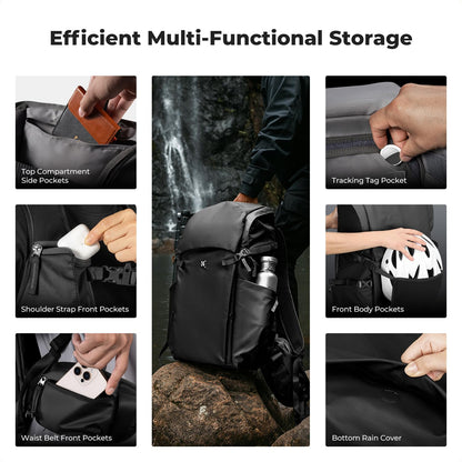 K&F CONCEPT Camera Backpack, 40L Large Capacity Camera Bag, Waterproof DSLR Camera Back Pack, Extra Large Photography Bag Backpack