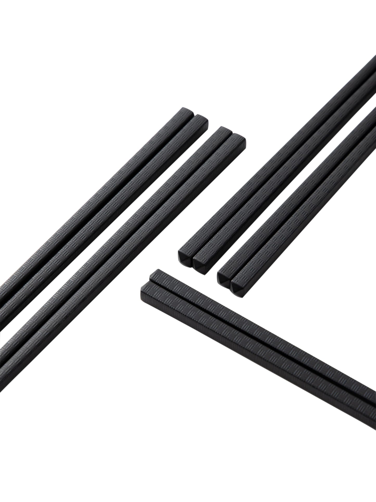 10 Pairs Fiberglass Chopsticks, Reusable Alloy Chop Sticks Non-slip Chopsticks, Dishwasher, 9 1/2 Inches