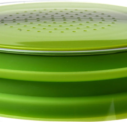 Prepara Evak Super Savor Food Storage, 14 Ounce, Green Plastic Container