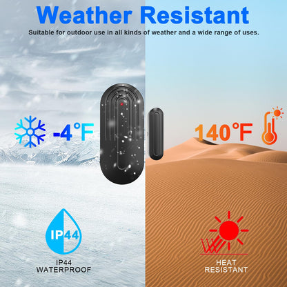 SanJie Wireless Door Chime for Business When Entering Door Entry Chime Door Bell with 800Ft Range Door Chimes When Door Opens for Home Door Alarm with Chime Adjustable Volume