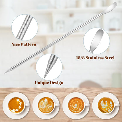 12oz Milk Frothing Pitcher - 304 Stainless Steel Milk Frother Cup with Clear Scale for Barista Accessories