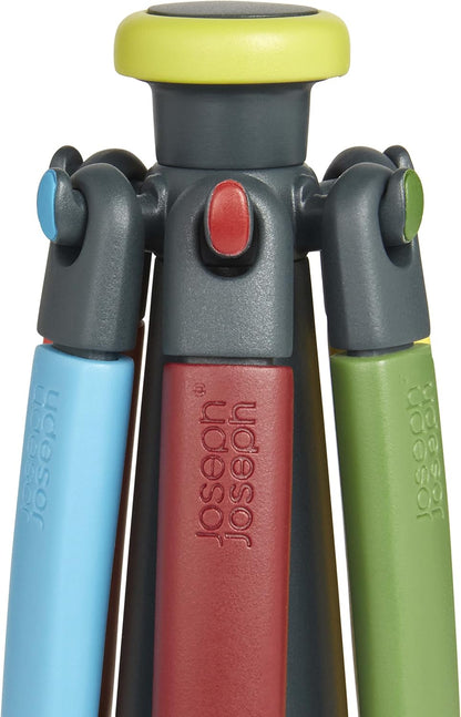 Casdon Joseph Joseph Elevate Colourful Kitchen Utensil Set for Children Aged 3 Years & Up with Rotating Stand
