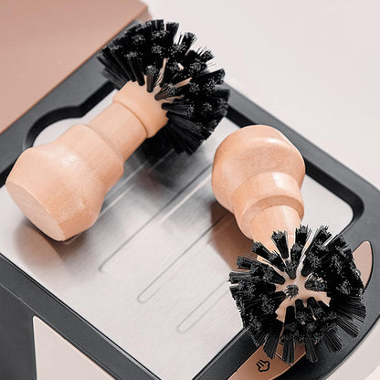 Portafilter Brush, Professional Barista Tool for Cleaning Coffee Basket (51/54mm)