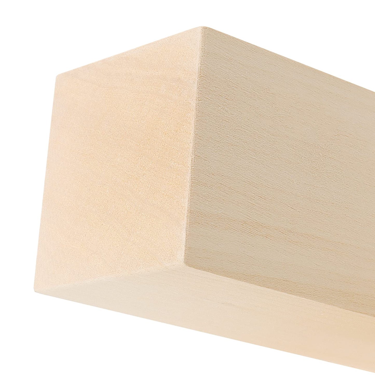 ZOENHOU 10 PCS Basswood Carving Blocks, 6" x 2" x 2" Premium Unfinished Carving Wood Whittling Blocks, Wood Blocks for Crafting Whittling Carving Hobby Block