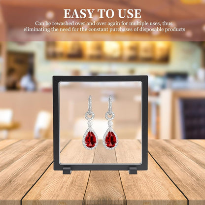 UKCOCO 50pcs Display Stand Base Car Stands Frame Holder for Floating Display Case, 3D Floating Display Frame Bases