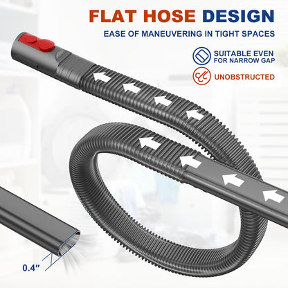Sealegend Dryer Vent Cleaner Kit - Deep Lint Removal Adapter for Dyson V7, V8, V10, V11, V12, V15