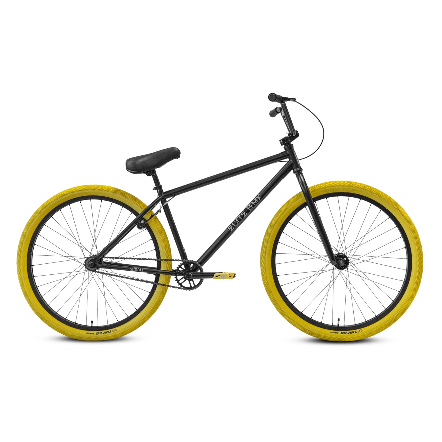 Elite BMX Freestyle Bike, Durable Steel Frame, Available in 16", 18", and 20" Sizes. New Sizes 26" and 29" BMX Bicycles. (Black (B29), 29")