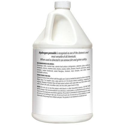 HARRIS Hydrogen Peroxide Ready to Use, 128oz, for Kitchen, Bath, Laundry and Home with Easy Fill Funnel Included, Unscented
